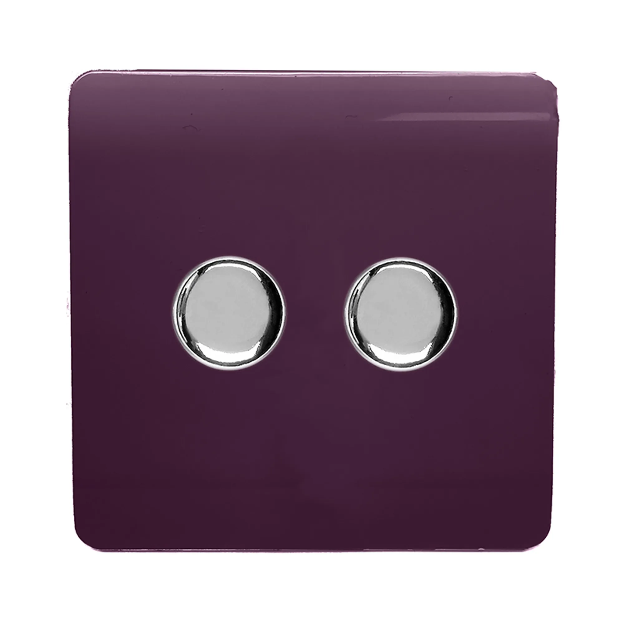 ART-2LDMPL  2 Gang 2 Way LED Dimmer Switch Plum